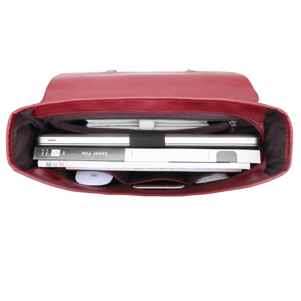 Knoten | Retro-väska Twist i Blå-Rosa