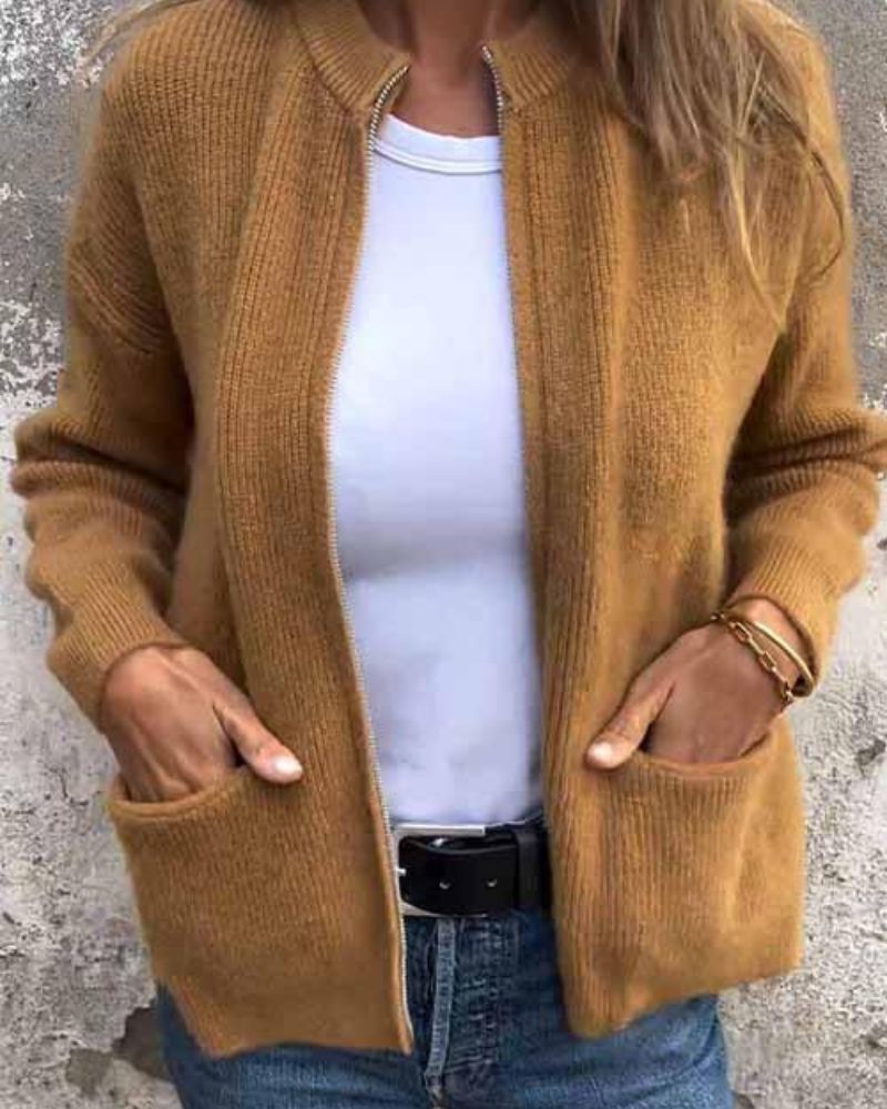Noora™ | Eydora – Kofta med dragkedja
