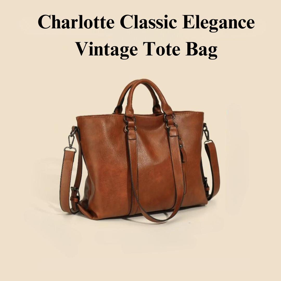 Bianca | Tidlös Vintage Shopper Med Elegant Raffinering