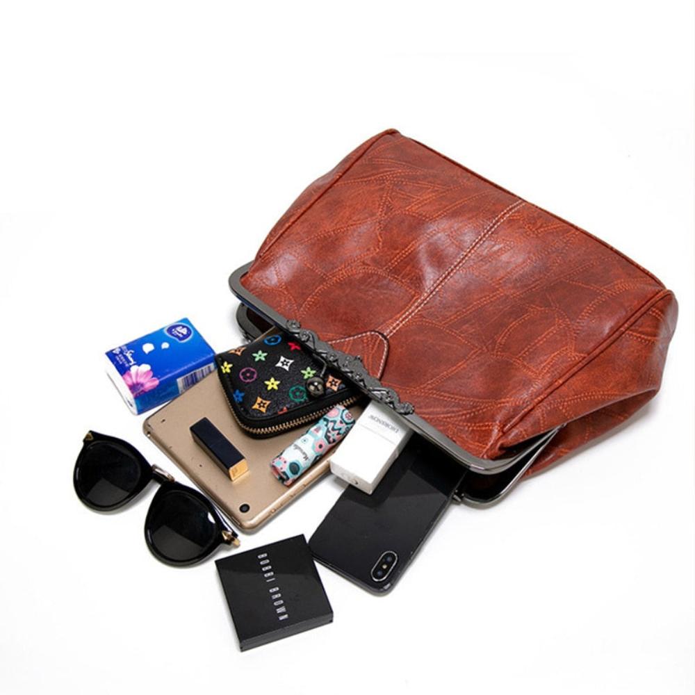 Mila | Tidlös vintageväska med elegant spänne