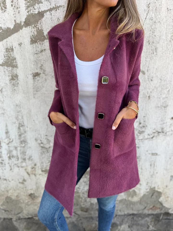 Noora™ | Norinda – Klassisk kappa med mjuk struktur