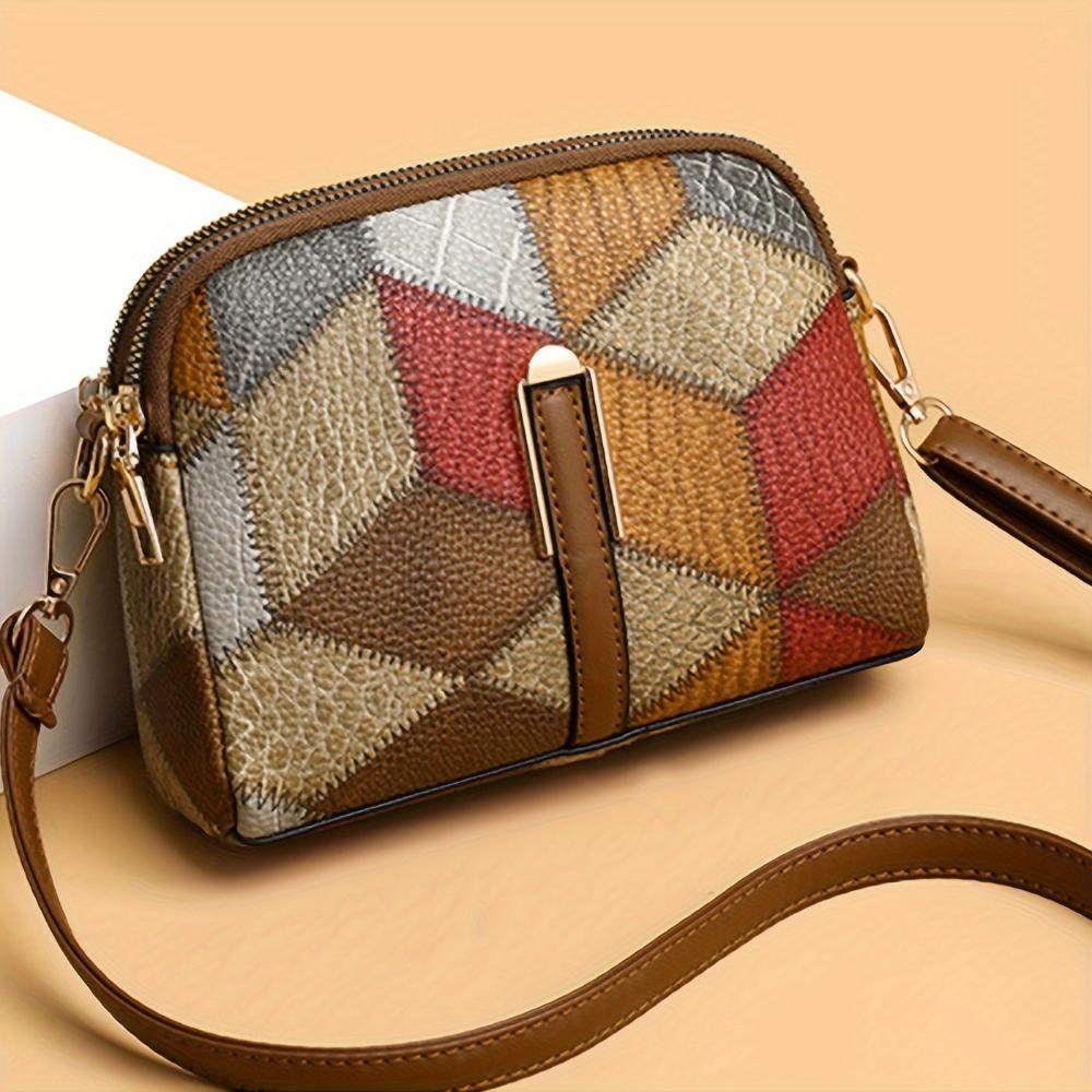 Clio | Mini Crossbody Patchwork Väska