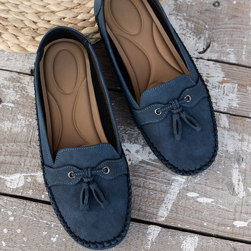 Noora™ | Ingrid - Ortopediska Vintage Loafers