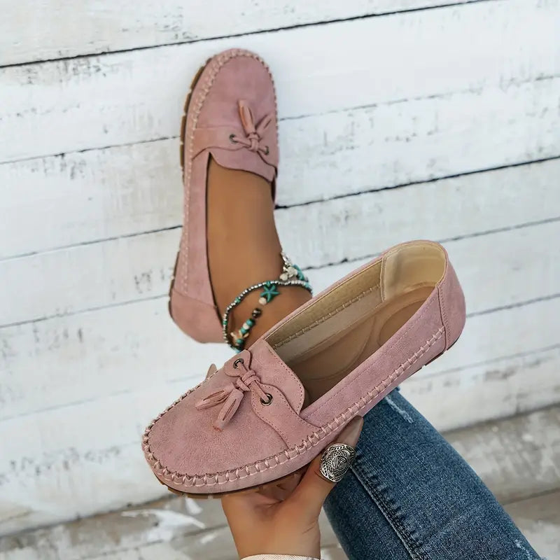Noora™ | Ingrid - Ortopediska Vintage Loafers