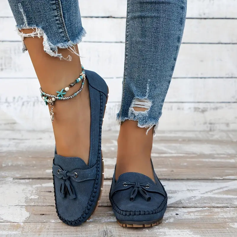 Noora™ | Ingrid - Ortopediska Vintage Loafers