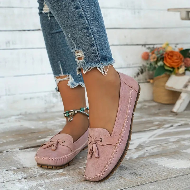 Noora™ | Ingrid - Ortopediska Vintage Loafers