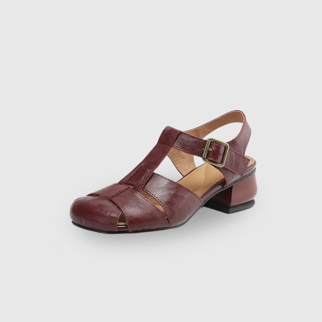 Noora ™| Coralia Chunky Heel Skor
