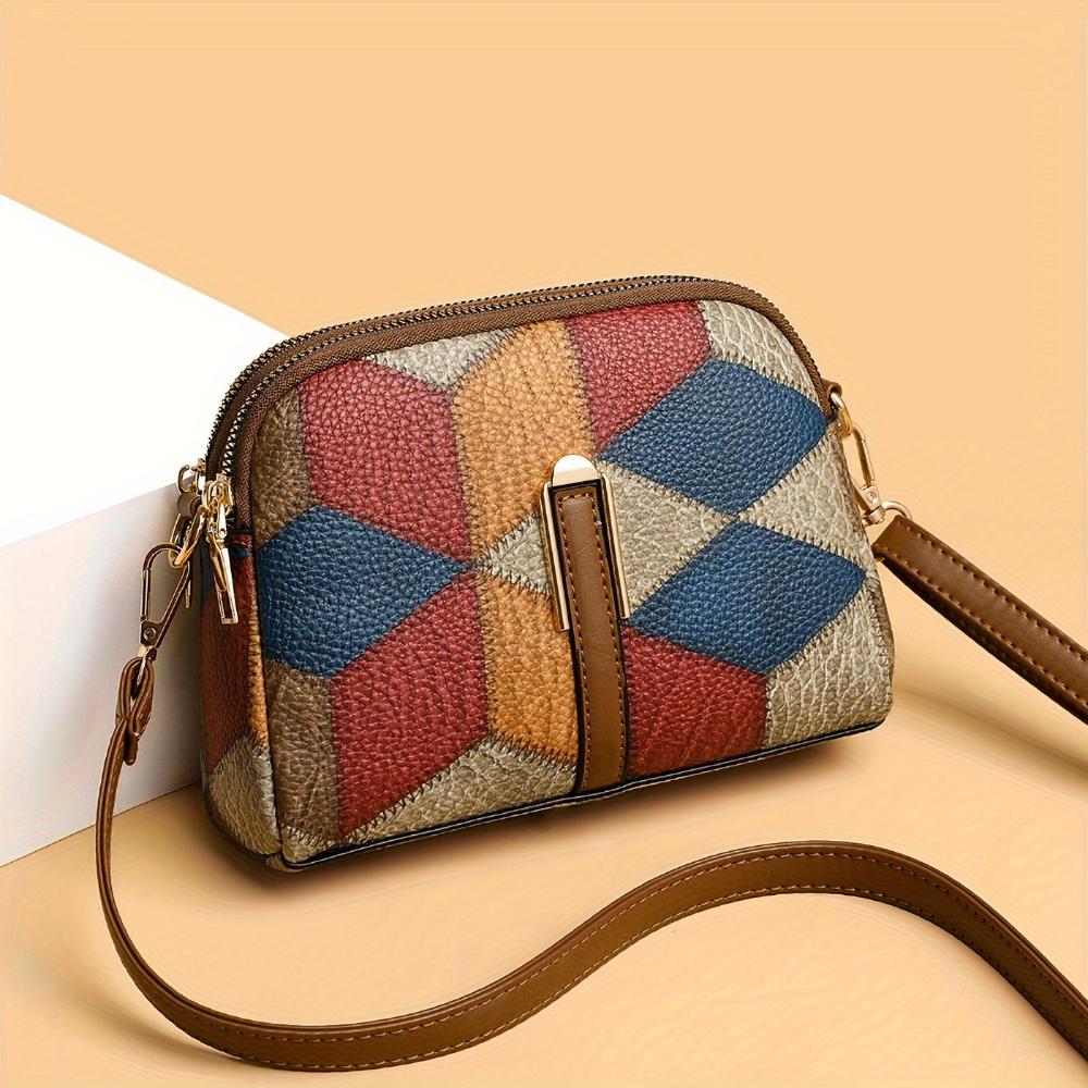 Clio | Mini Crossbody Patchwork Väska