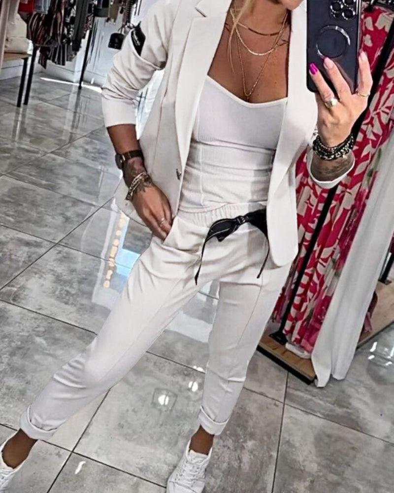 Catalina | Elegant Tvådelad Blazer & Byxset
