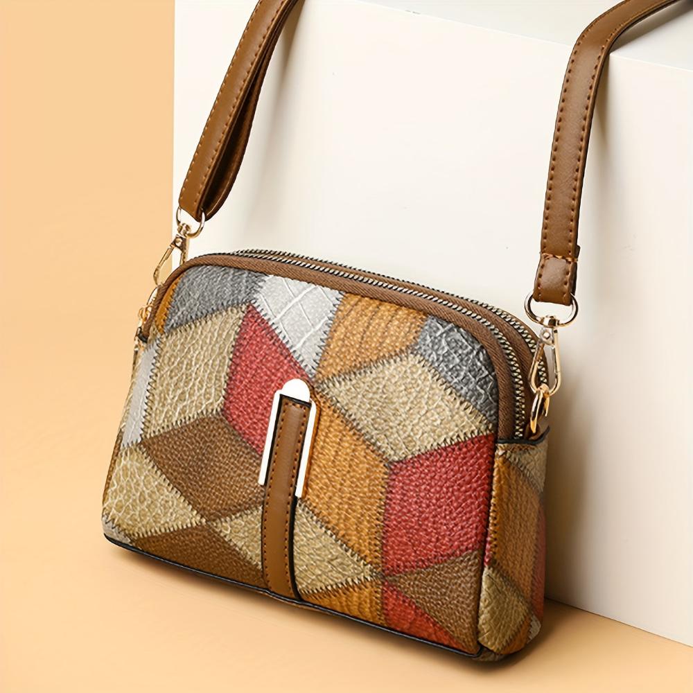 Clio | Mini Crossbody Patchwork Väska