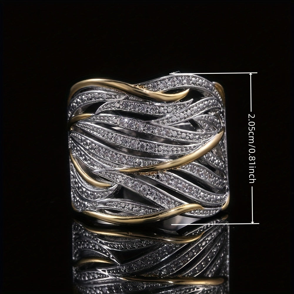 Chic Lagerad Twist Ring