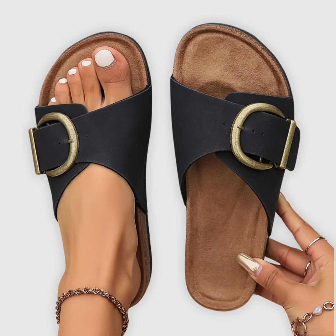 Noora™ | Ilaria - Ortopediska Soft Glide komfortsandaler