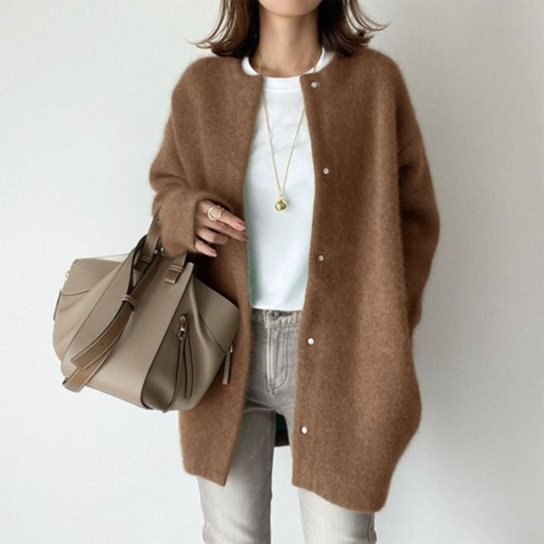 Amandine™ | Raffinerad Lagerkardigan