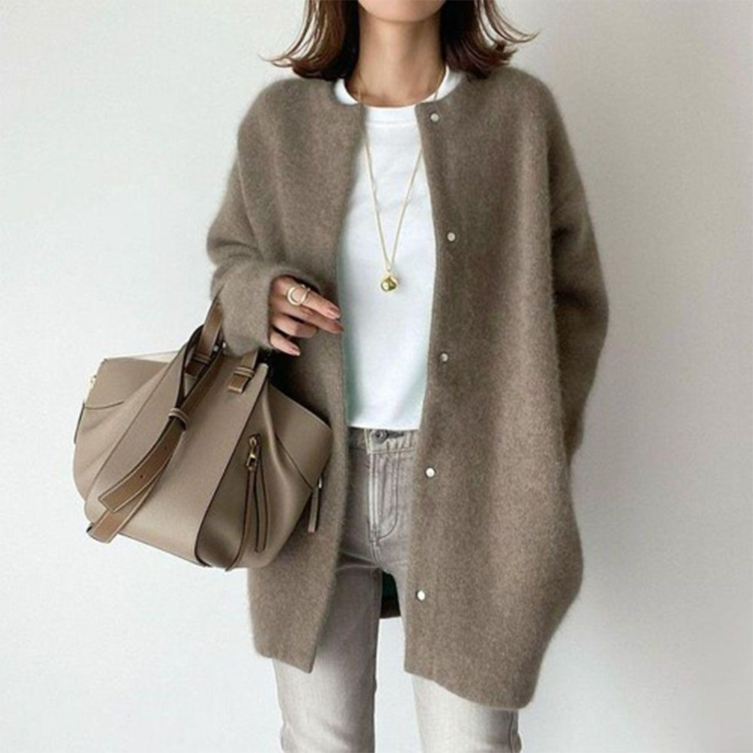 Amandine™ | Raffinerad Lagerkardigan