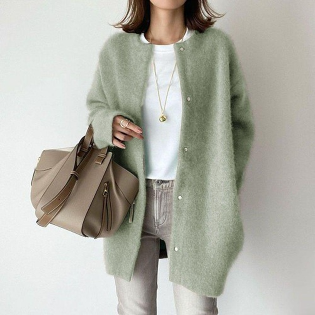 Amandine™ | Raffinerad Lagerkardigan