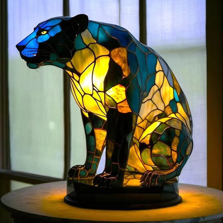 Fauve | Lampa Pantera Magisk i färgat glas