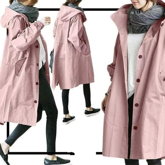 Mandy - Stilig Vattentät Trench Coat
