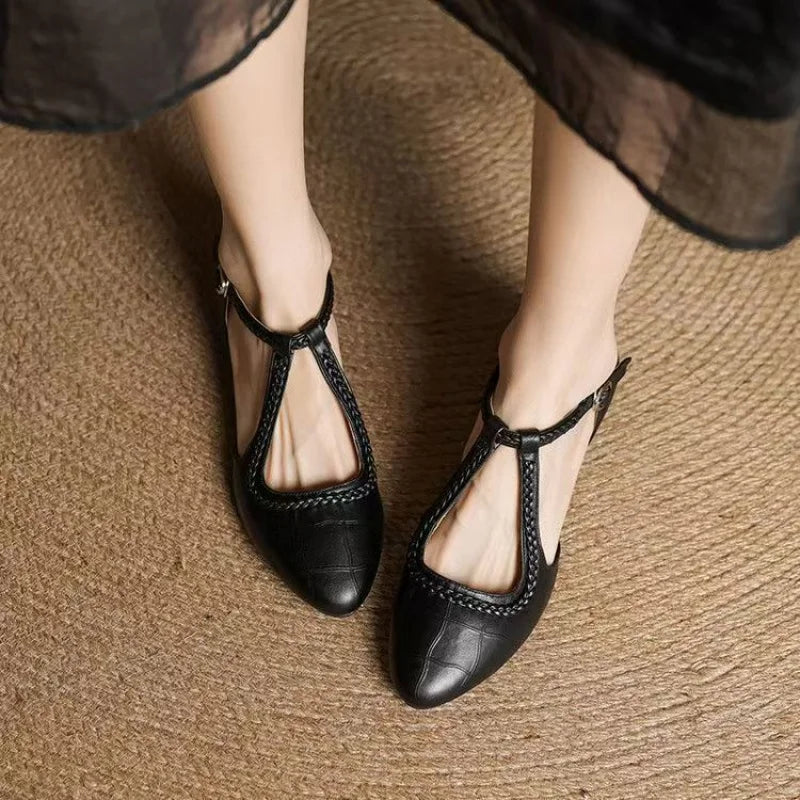 Noora ™| Bevora T-Strap Sandaler