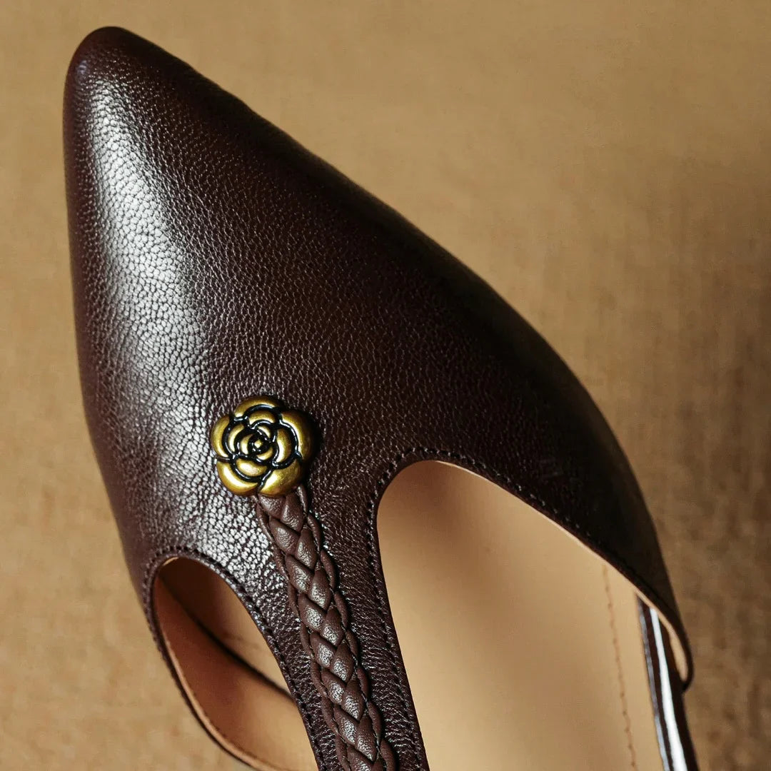Noora ™| Talvanna Läder Sandaler