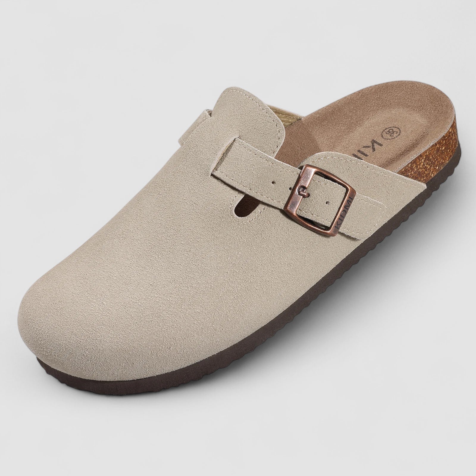 Noora™ | Livia – Bekväma slip-ins i mocka med ortopediskt stöd
