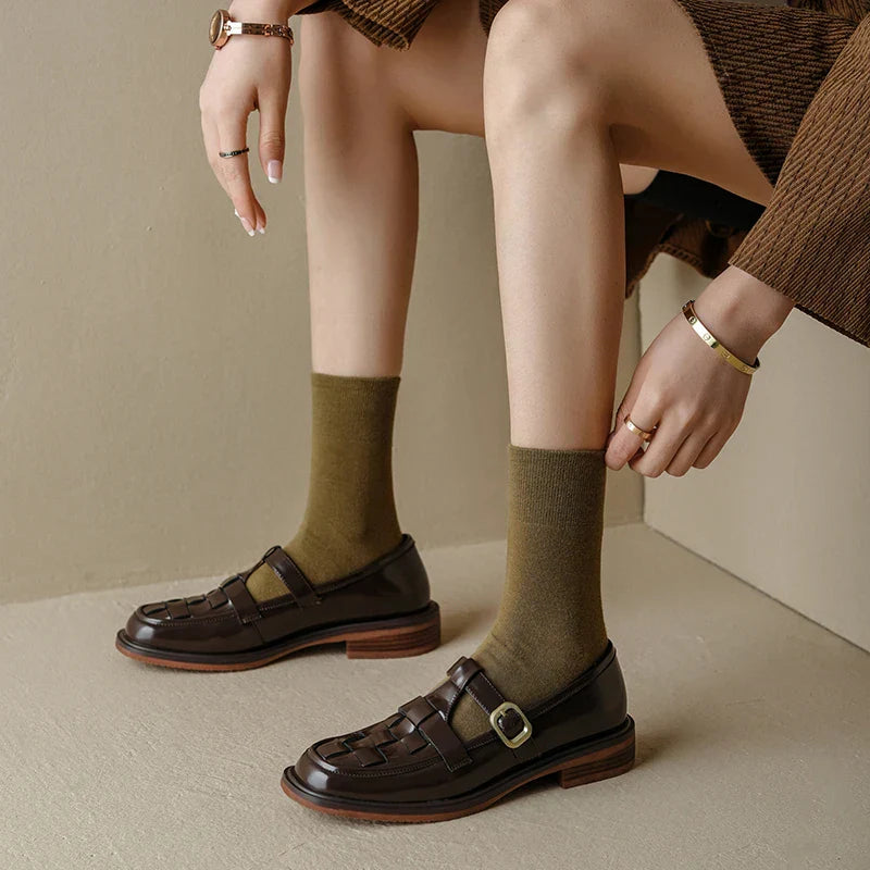 Noora ™| Lumerra Retro Flats