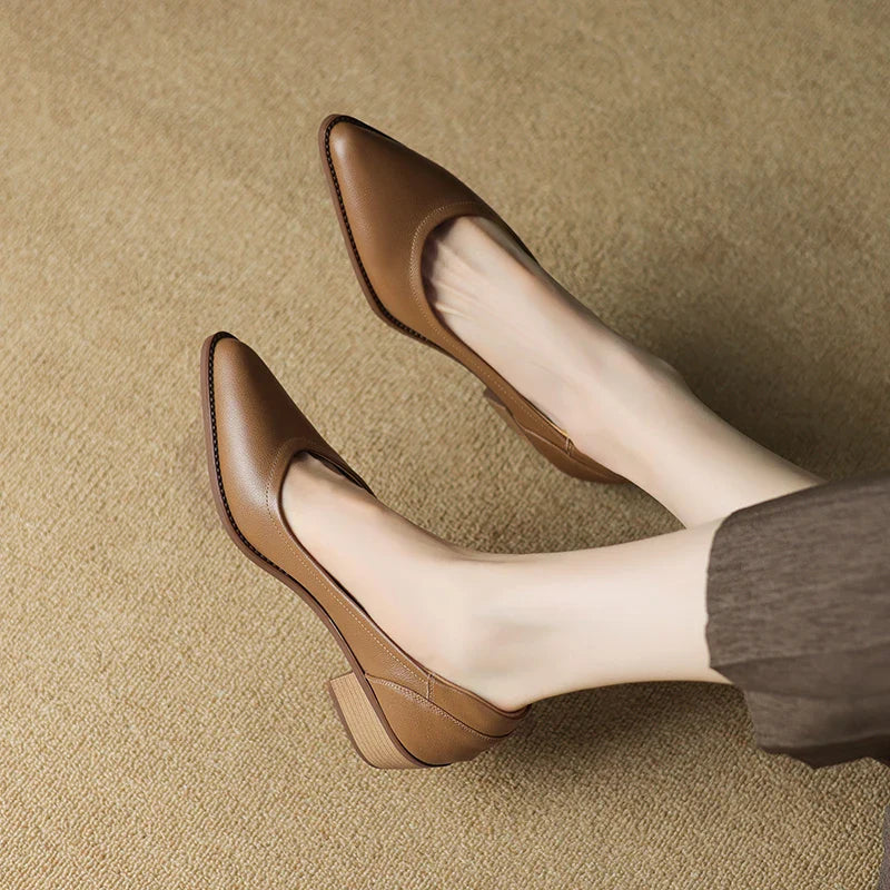 Noora ™| Novalisse Mid Heeled Shoes