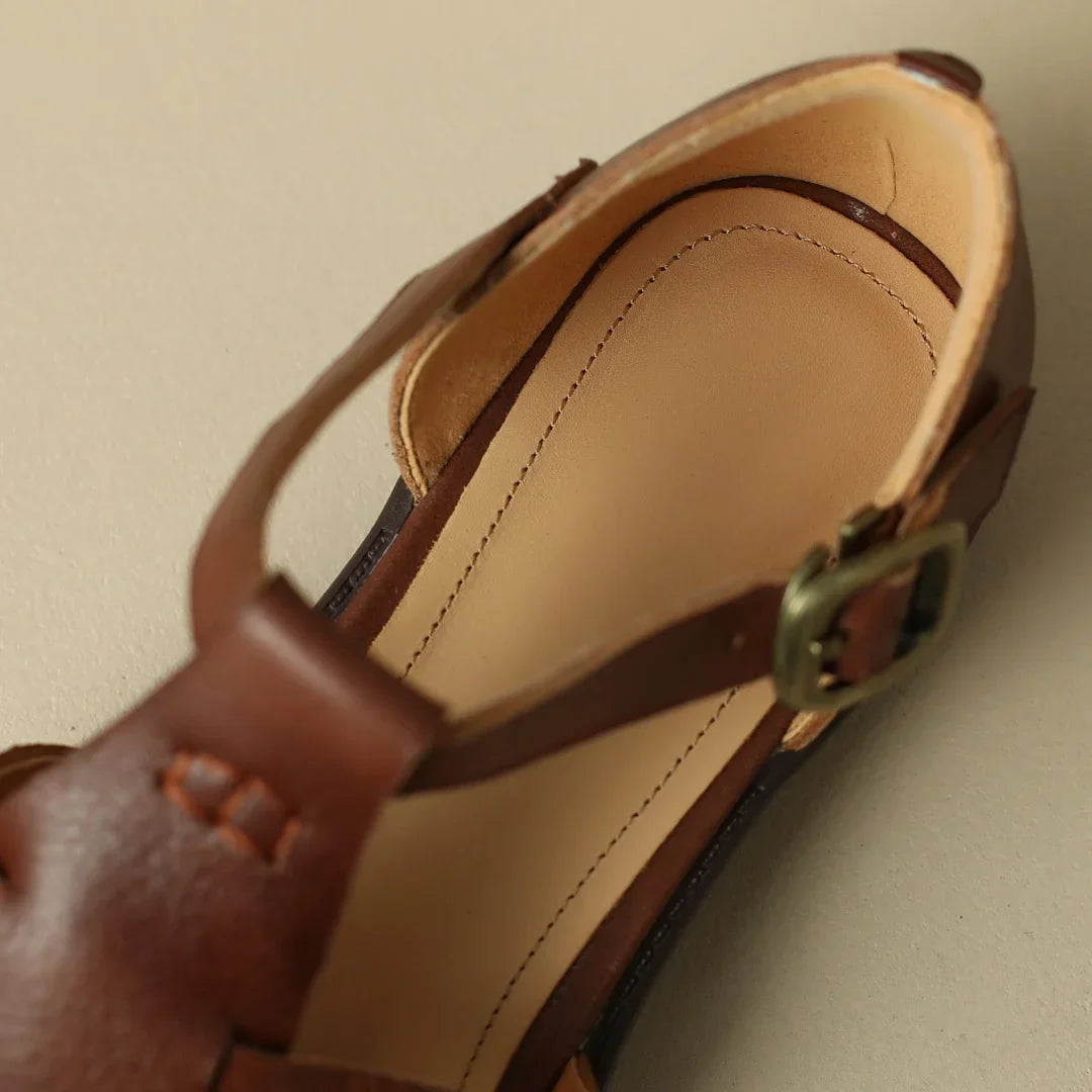 Noora ™| Marivelle T-Strap Flats