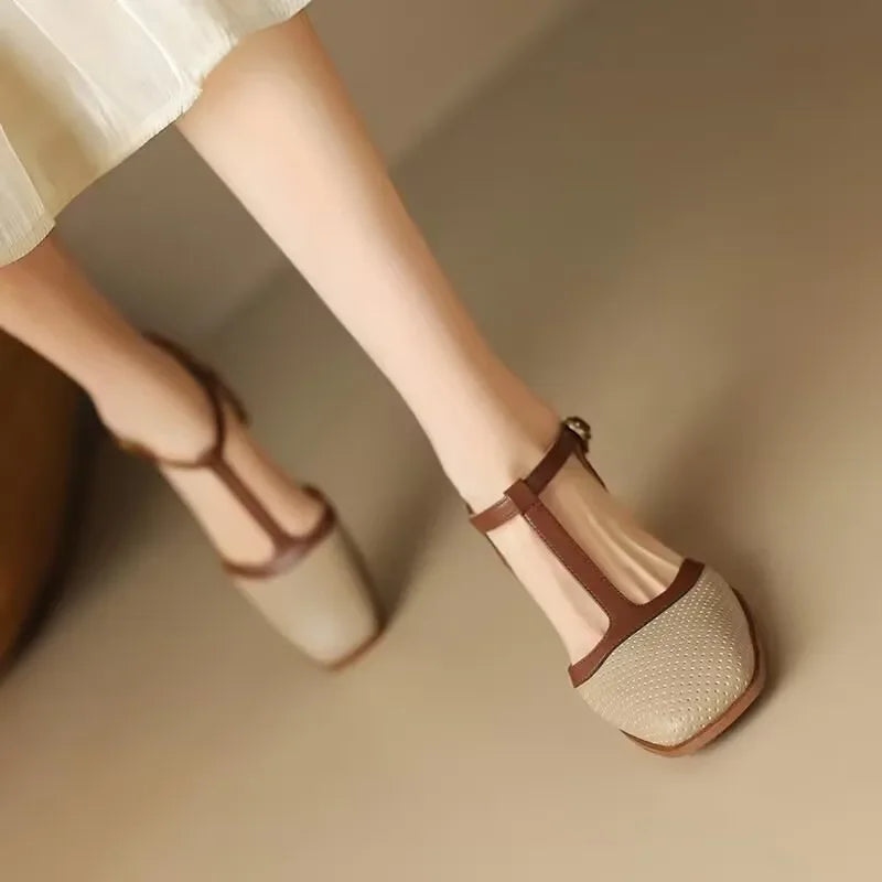 Noora ™| Isava Mid Heel Skor