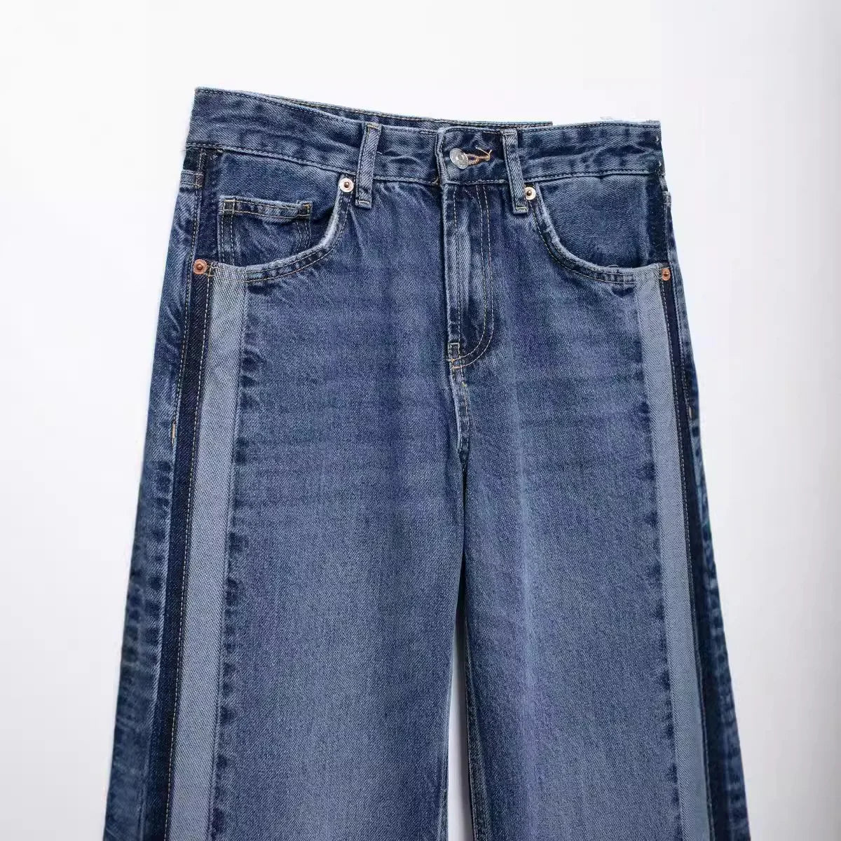 Noora™ | Jean med Utvidgade Sidor