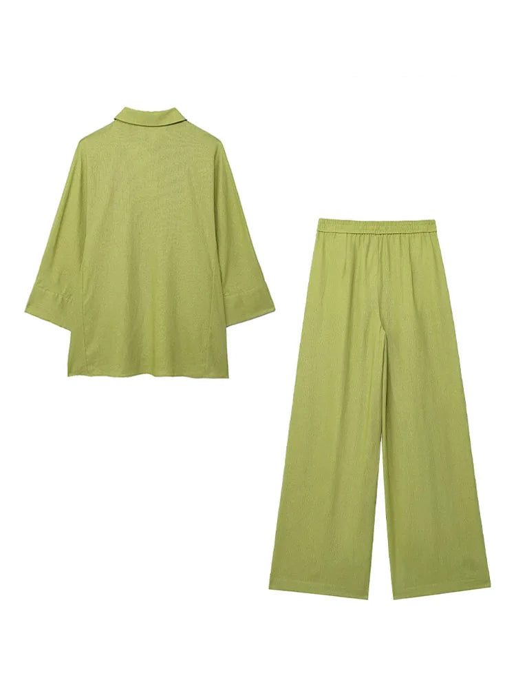 Noora™ | Alvienne – Tvådelat set i sval, luftig väv