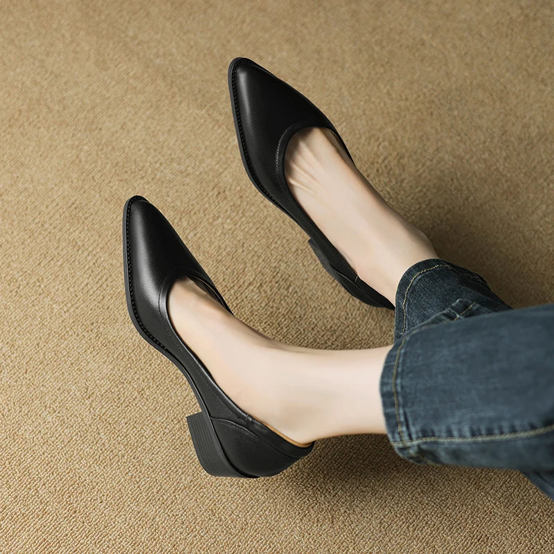 Noora ™| Novalisse Mid Heeled Shoes