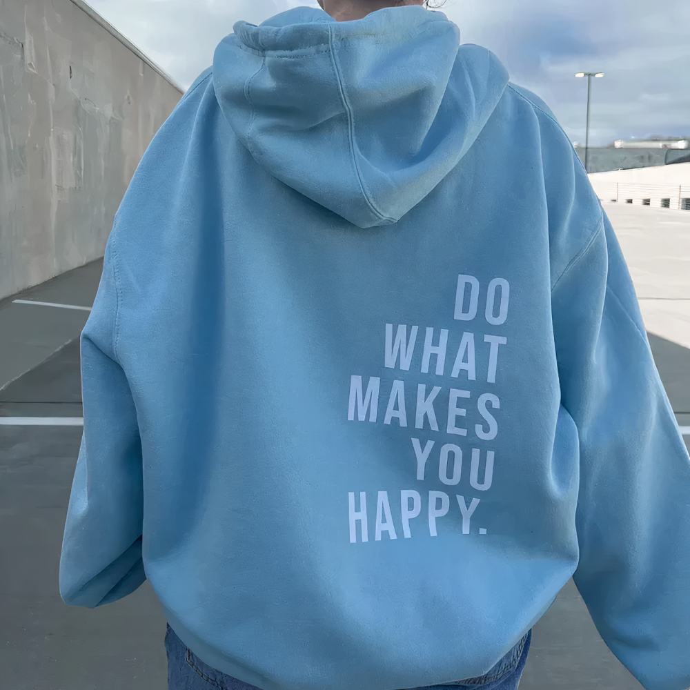 Josephine | Hoodie med texttryck