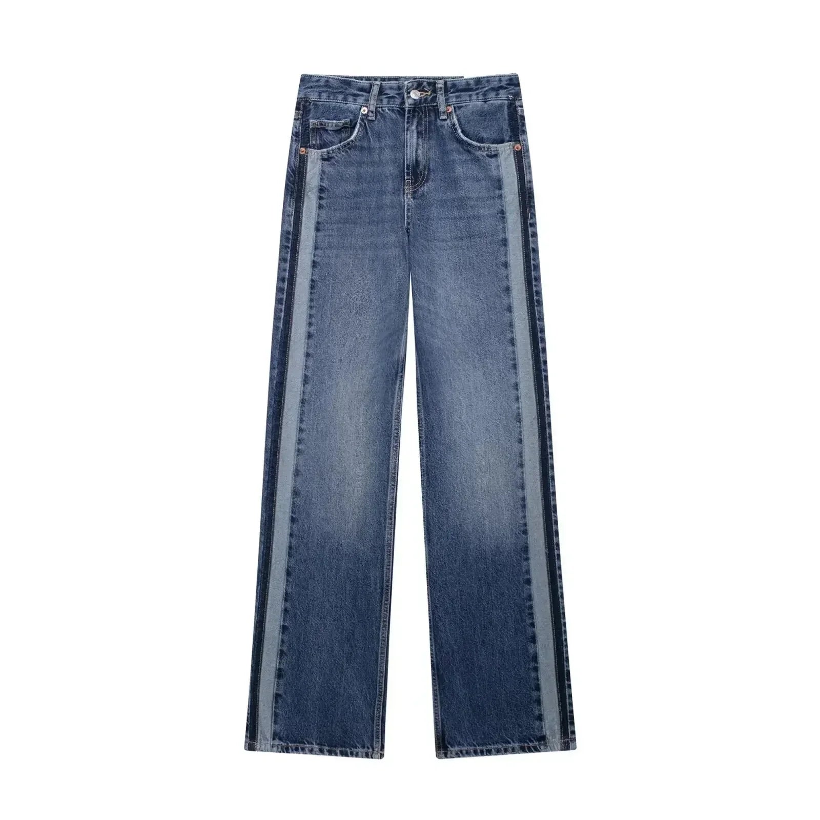 Noora™ | Jean med Utvidgade Sidor