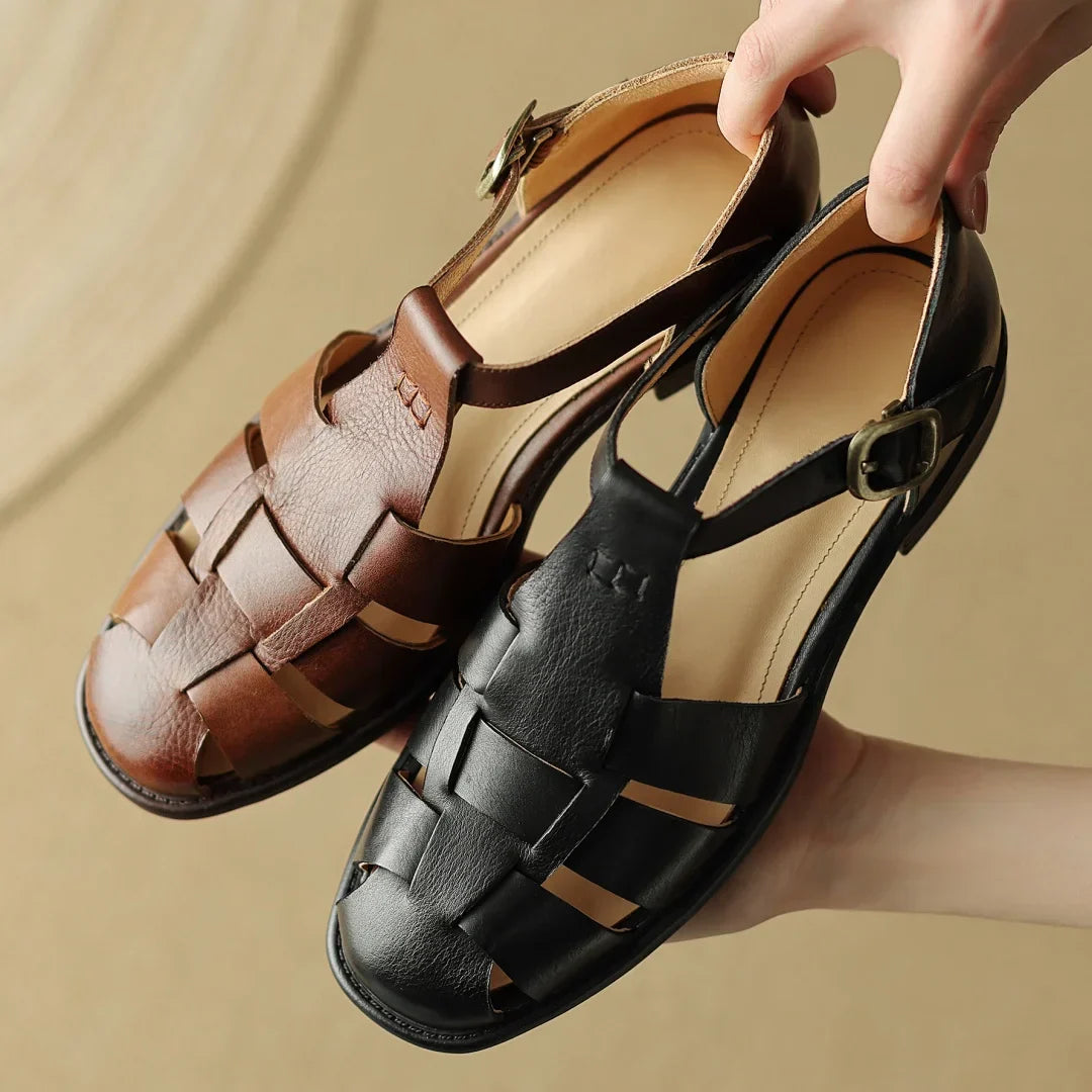Noora ™| Marivelle T-Strap Flats