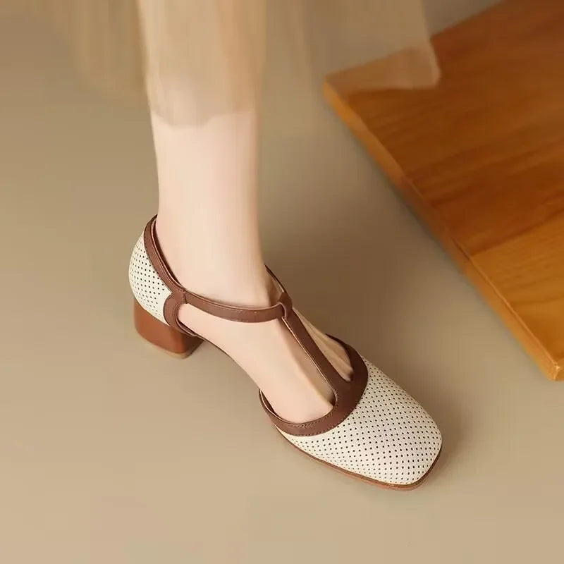 Noora ™| Isava Mid Heel Skor