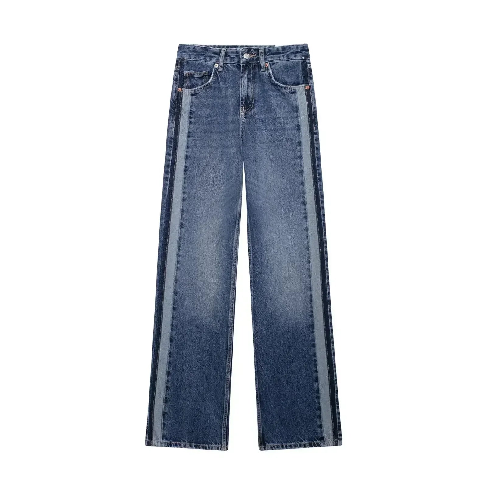 Noora™ | Jean med Utvidgade Sidor