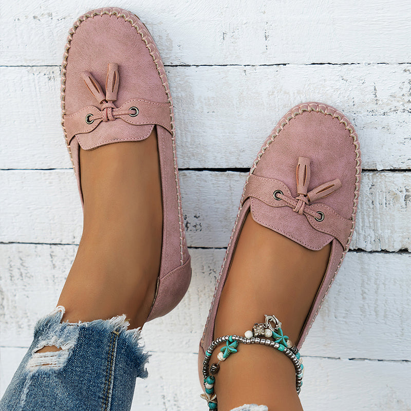 Noora™ | Ingrid - Ortopediska Vintage Loafers