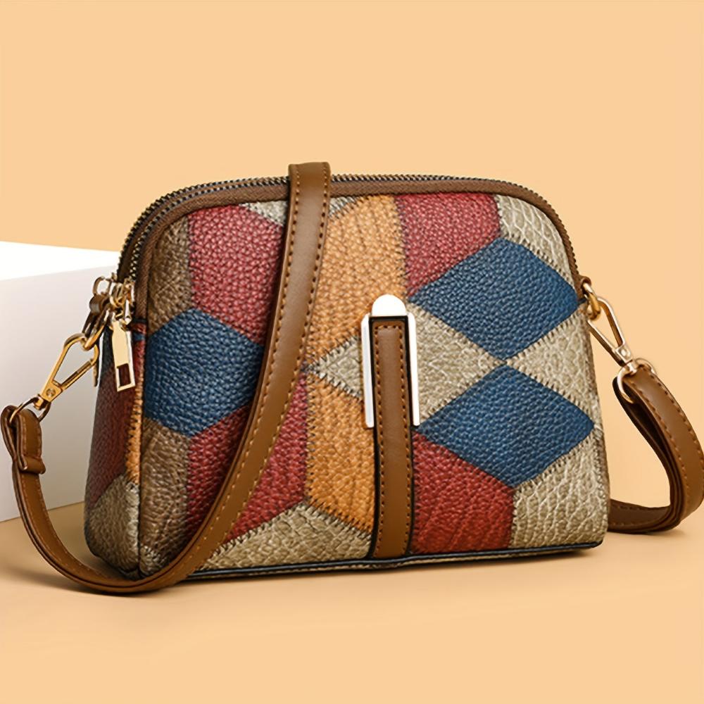 Clio | Mini Crossbody Patchwork Väska