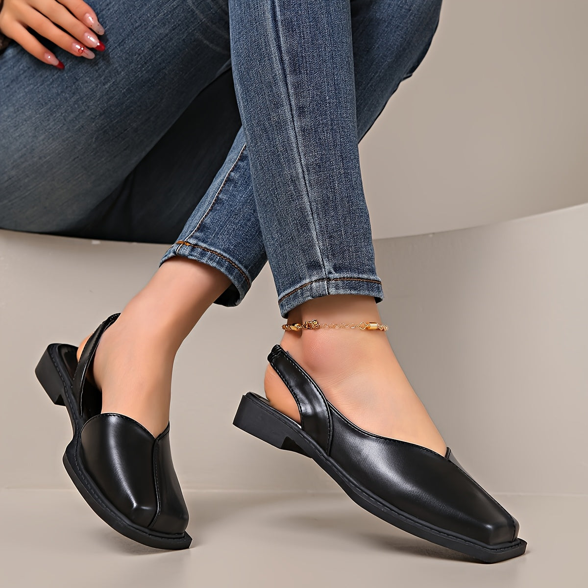 Lina™ Soft-Step Slingback Flats