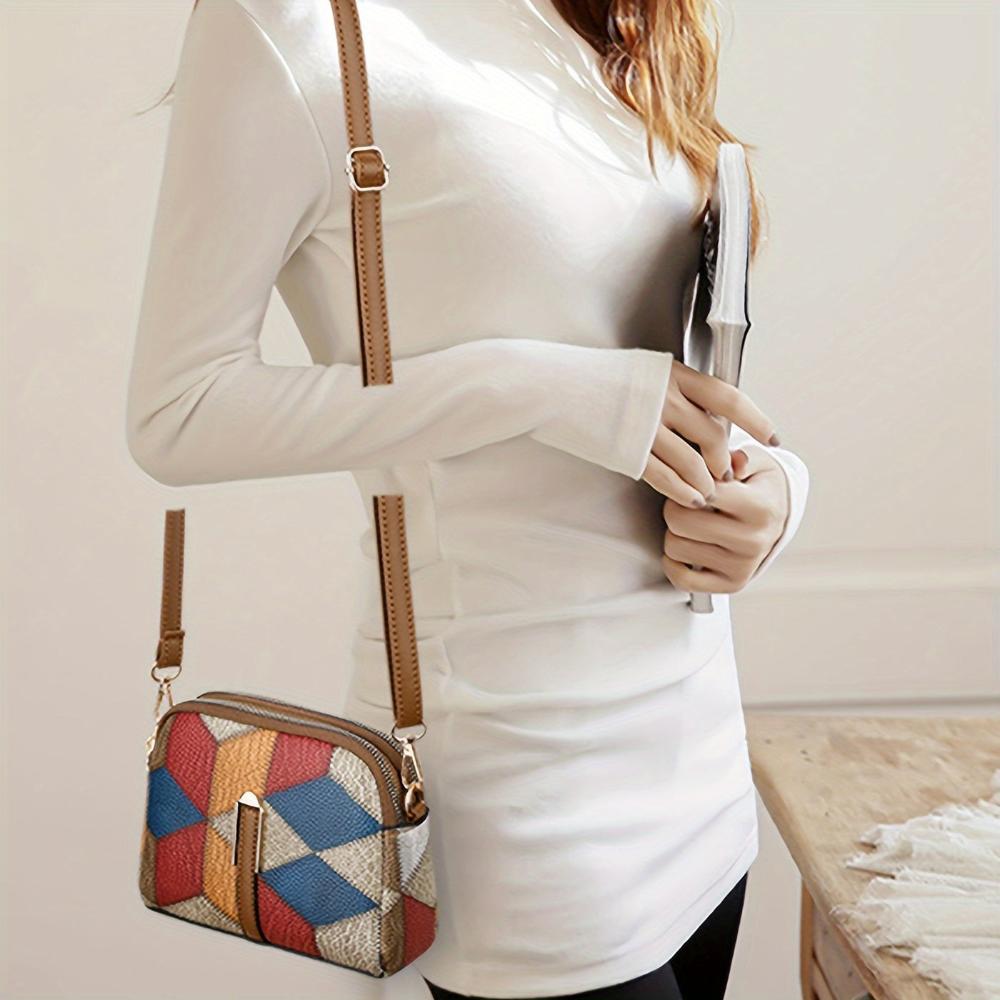 Clio | Mini Crossbody Patchwork Väska