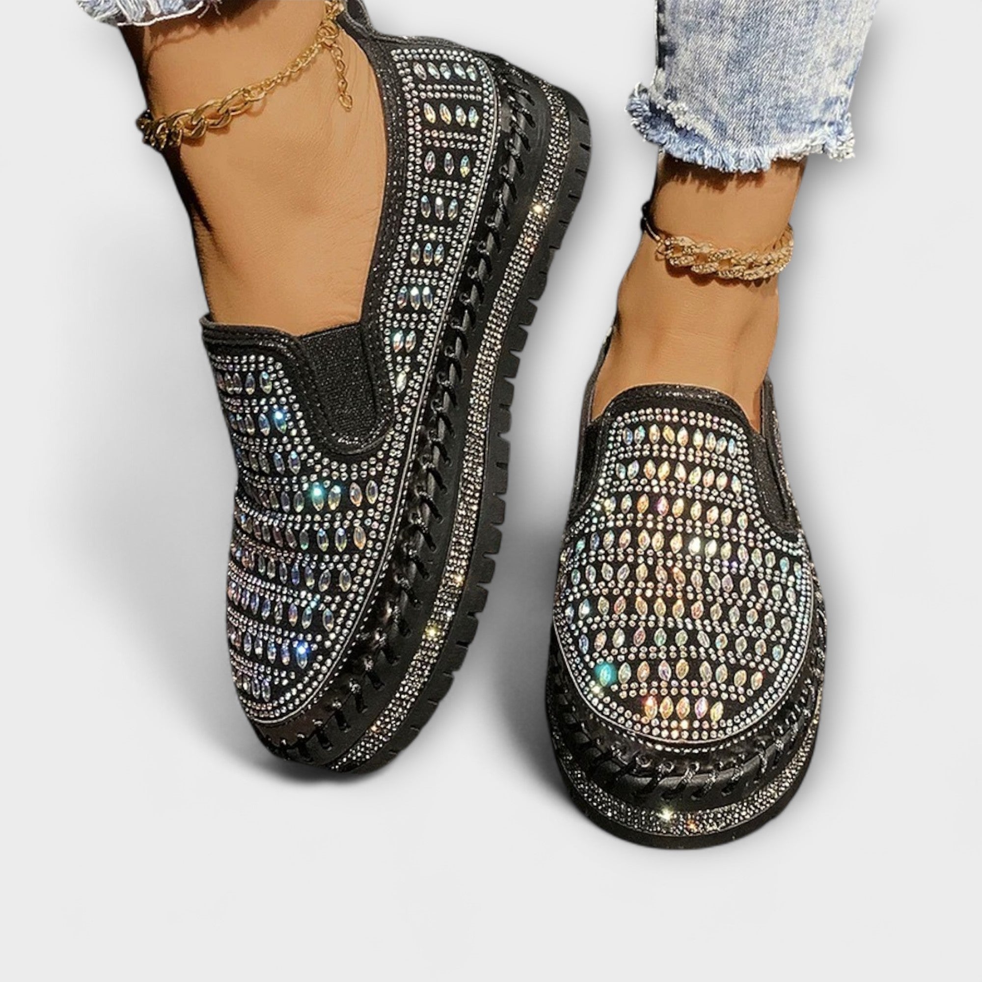 Kenna | Slip-on med perforerad design