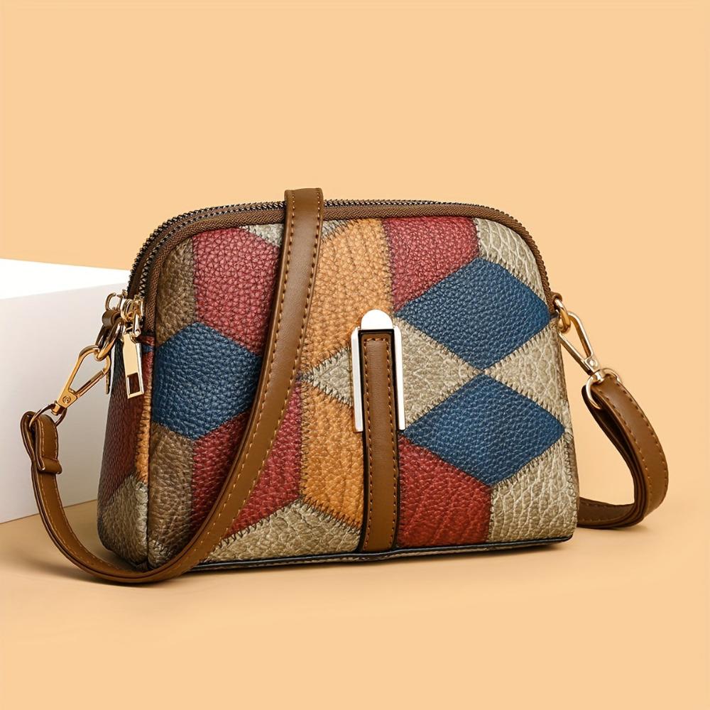 Clio | Mini Crossbody Patchwork Väska