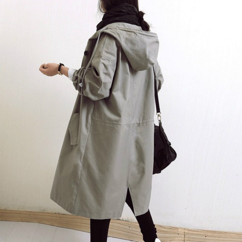 Mandy - Stilig Vattentät Trench Coat