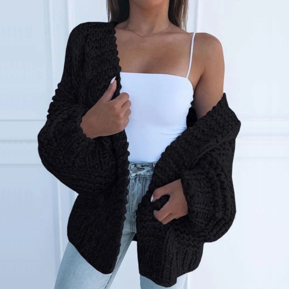 Noora™ | Hervina – Stickad kofta