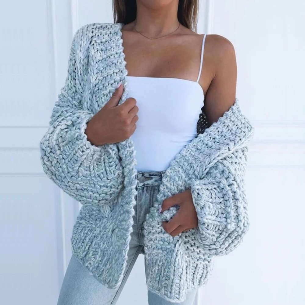 Noora™ | Hervina – Stickad kofta