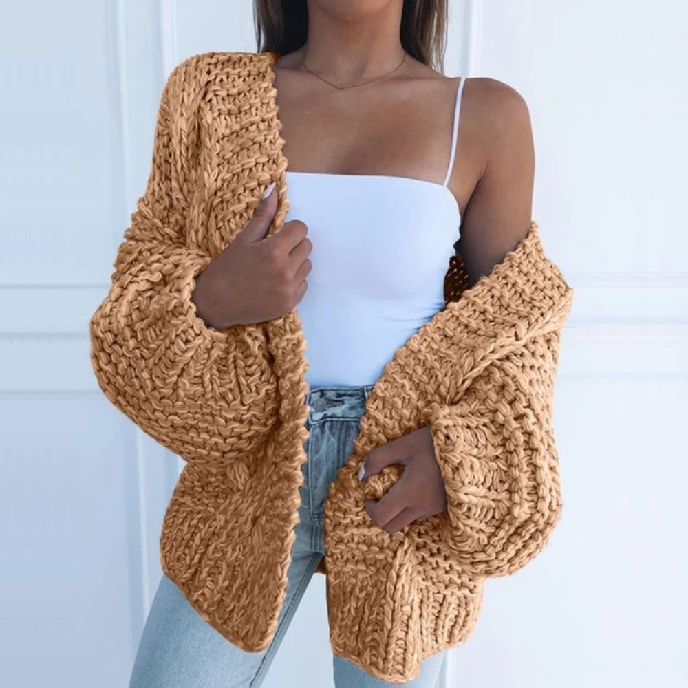 Noora™ | Hervina – Stickad kofta