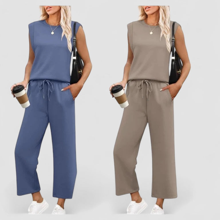 Noora™ | Ania - Tvådelat Damset – Mjukt, Elegant och Stilsäkert