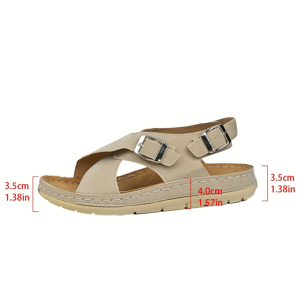 Liora™ Criss-Cross Komfort Sandaler