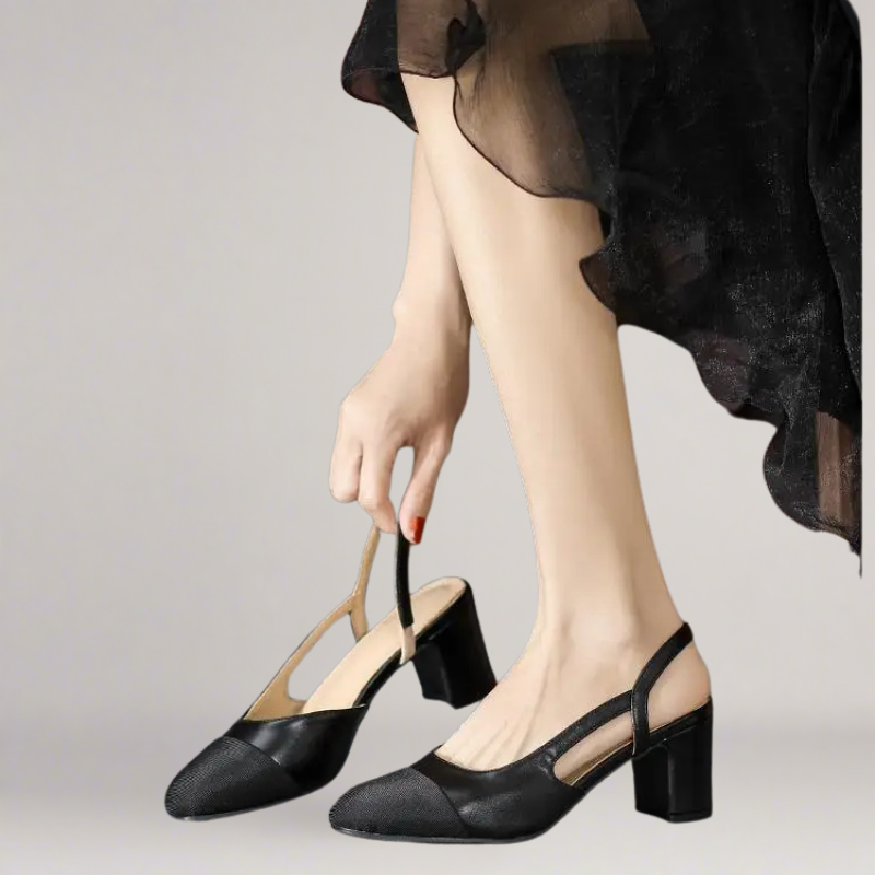 Noora™ | Elegant halkfri sandal med kilklack