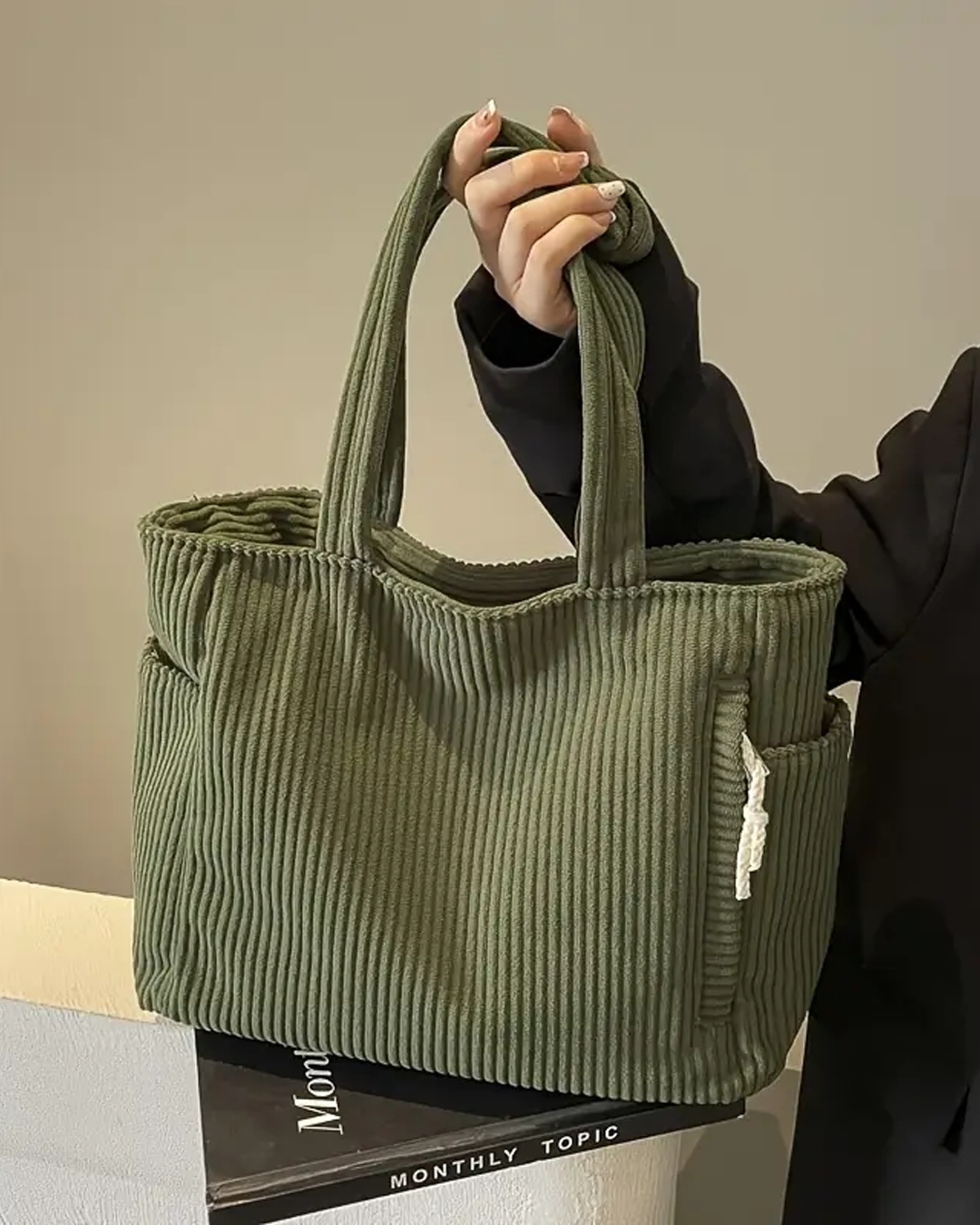 Noora™ | Ingre – Mjuk vardagsväska i manchester
